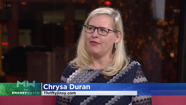 WCCO December Chrysa Duran Thrifty Jinxy