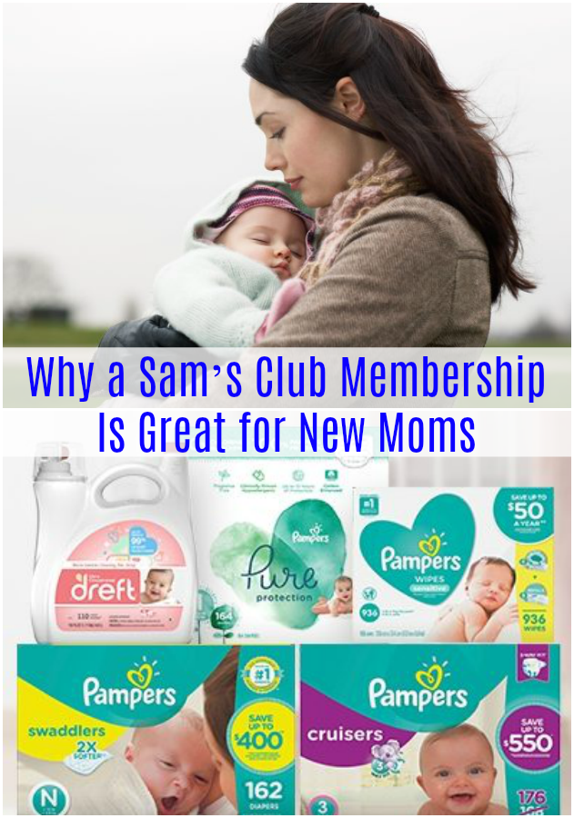 Why a Sam’s Club Membership Is Great for New Moms