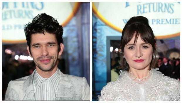 Ben Whishaw and Emily Mortimer World Premiere Mary Poppins Returns