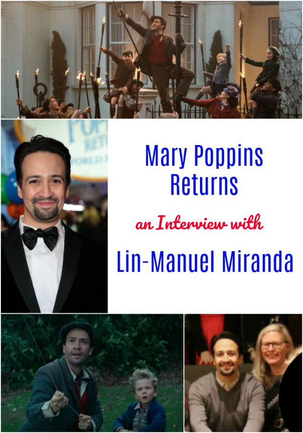 Lin-Manuel Miranda Mary Poppins Returns Interview