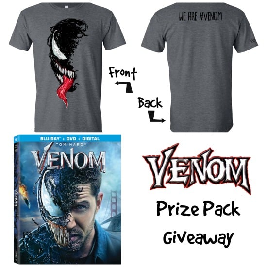 VENOM Prize Pack Giveaway