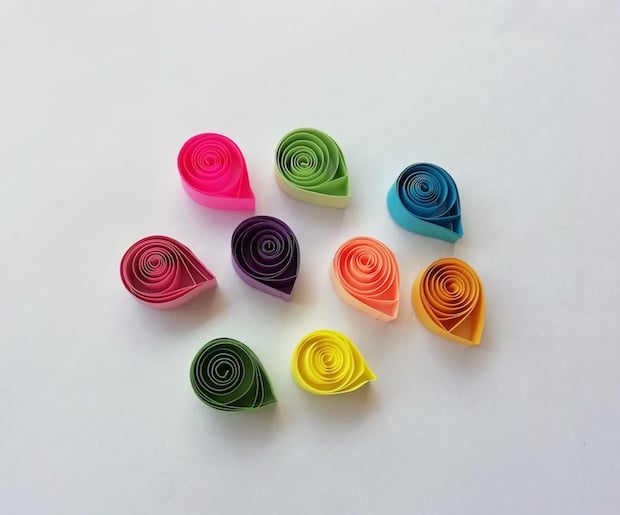 Quilled Paper Shapes