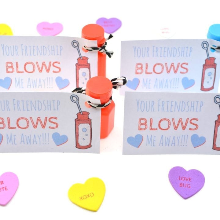 Bubbles Clroom Valentines \ picture about You Blew Me Away This Year Free Printable named Bubbles Clroom Valentines \