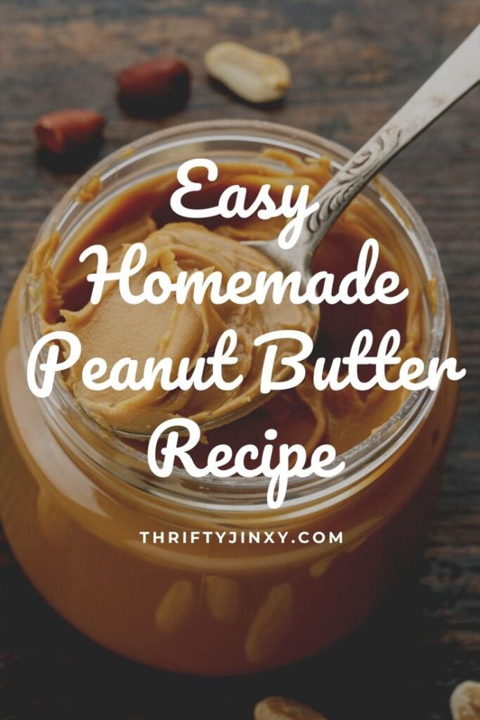 Homemade Peanut Butter