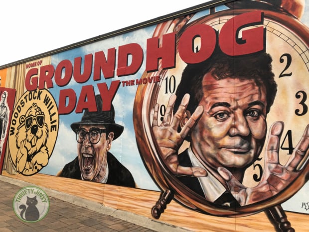 Woodstock Groundhog Mural