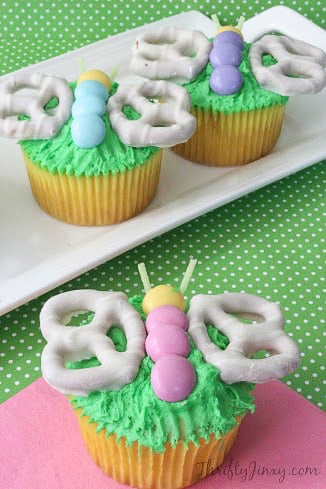 Spring Butterfly Cupcakes