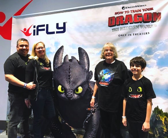 ifly How to Train Your Dragon Virtual Reality Experience