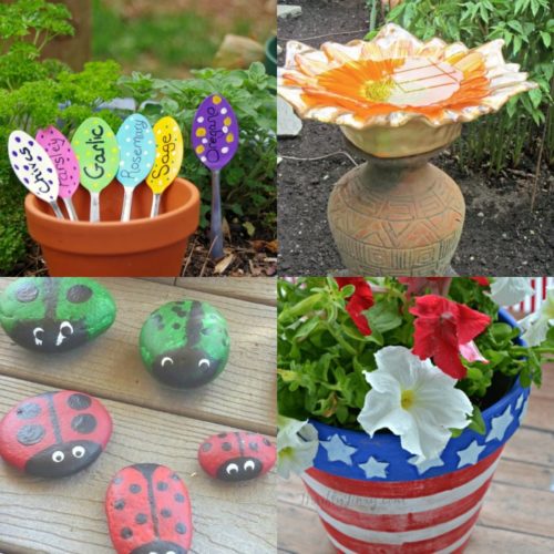 17 Creative DIY Garden Ideas - Thrifty Jinxy