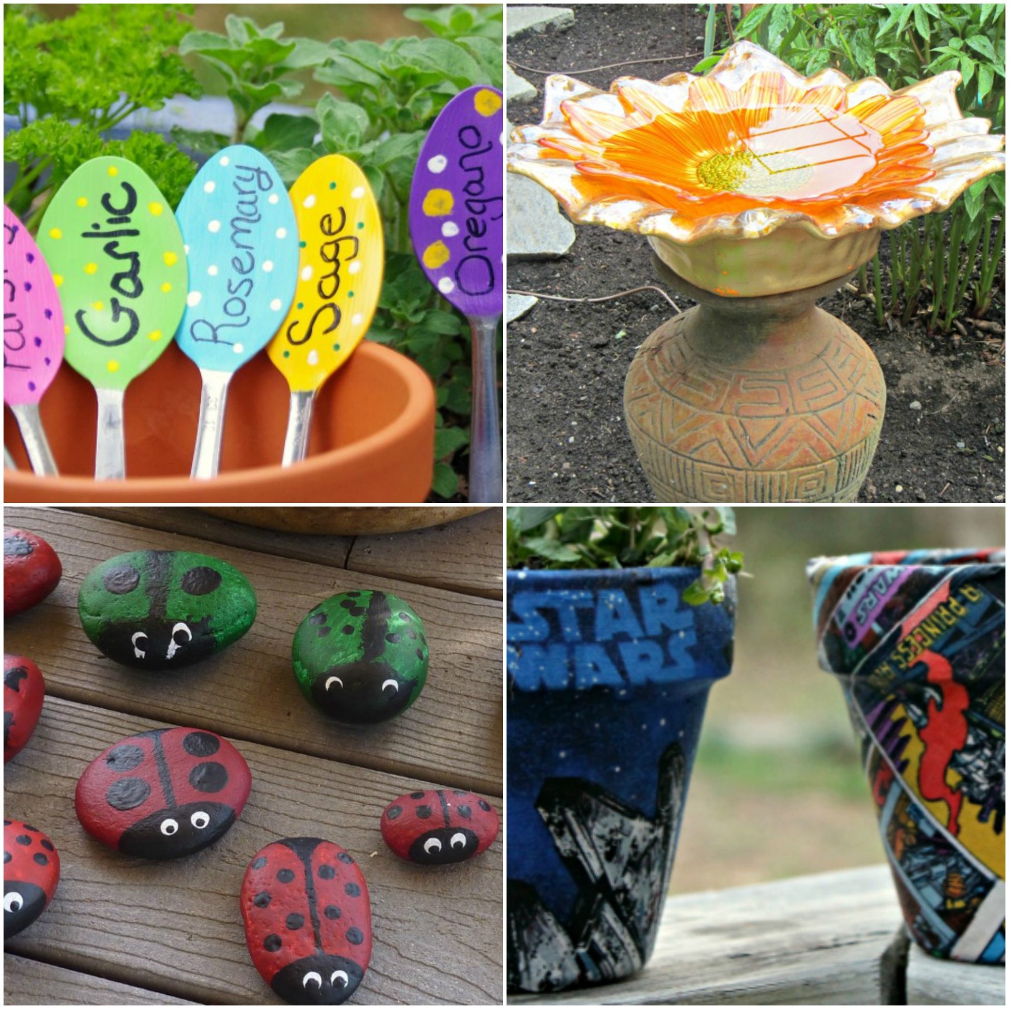 17 Creative DIY Garden Ideas - Thrifty Jinxy