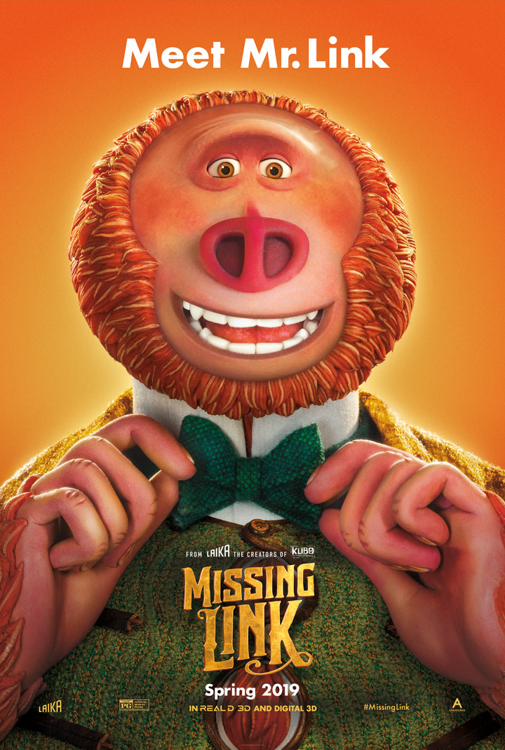 Missing Link movie poster