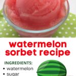 watermelon sorbet