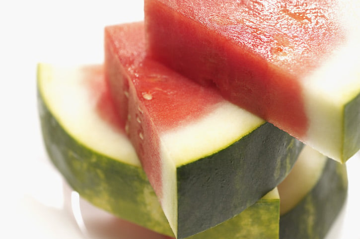Sliced watermelon, close-up