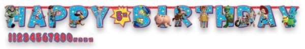 Toy Story Birthday Banner