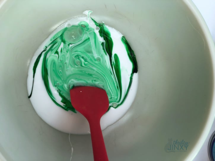 Glue Green Food Coloring
