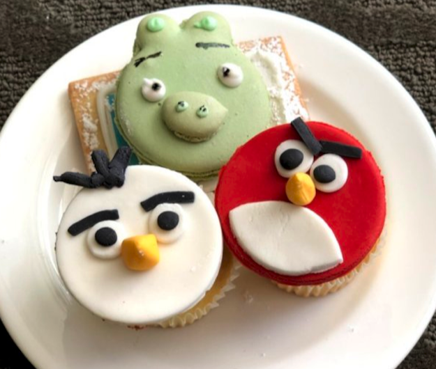 Angry Birds Cupcakes