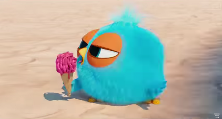 Angry Birds Hatchling Ice Cream Cone