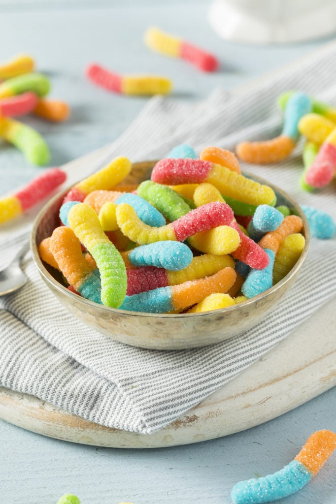 Sour Worms Candy