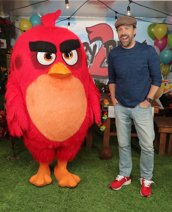 Jason Sudeikis at Columbia Pictures THE ANGRY BIRDS MOVIE 2 Photo Call at The London West Hollywood.