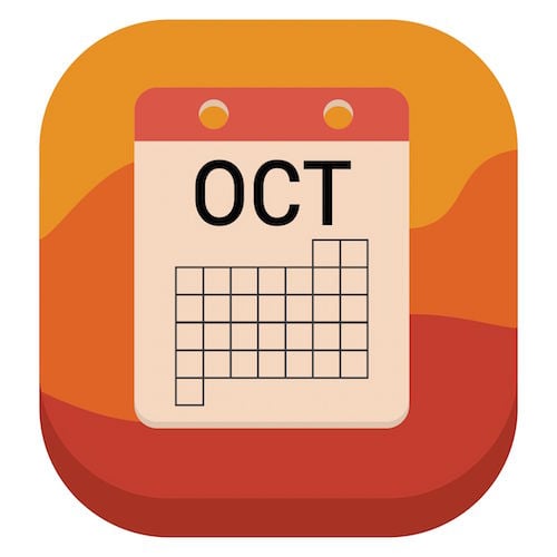 October Calendar