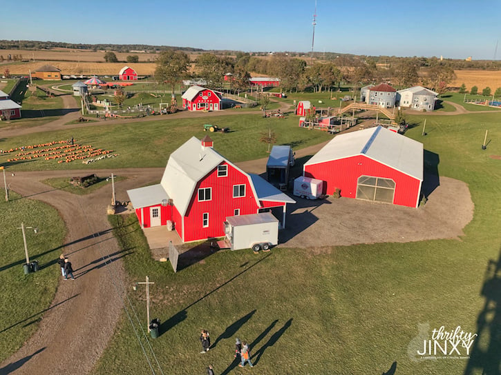 Richardson Adventure Farm Aerial View