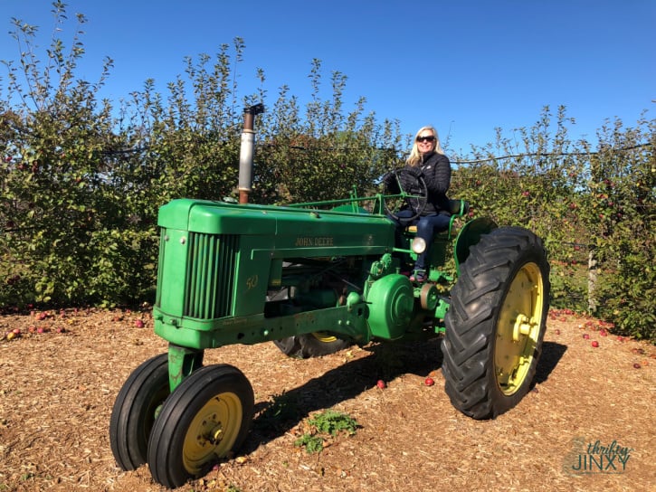 Royal Oak Farm Orchard Tractor