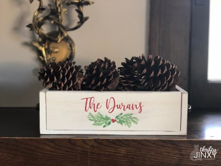 Personalized Christmas Box