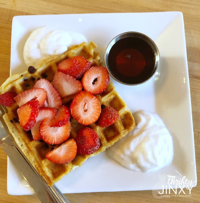 Vegan Waffle Amateur Coffee