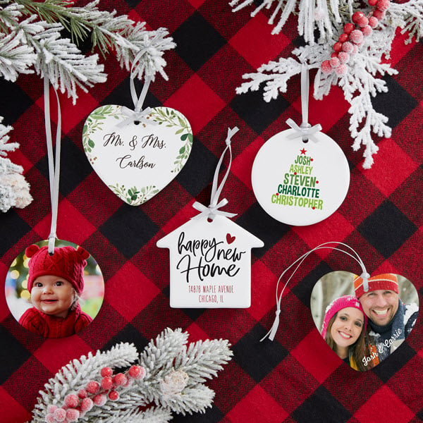 Custom Christmas Ornaments