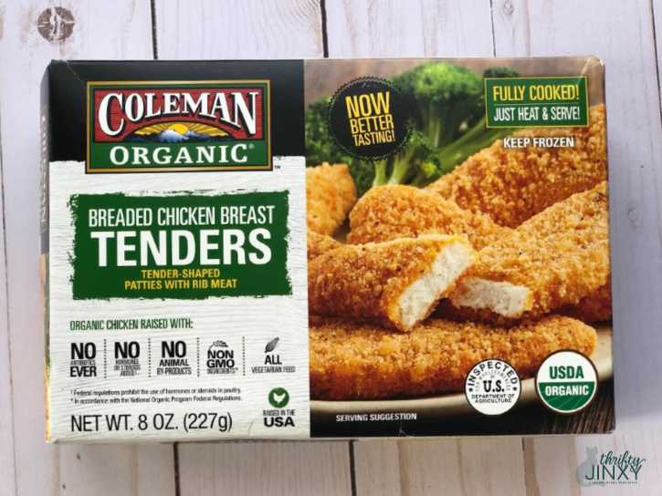 Coleman Natural Foods Organic Breaded Chicken Breast Tenders