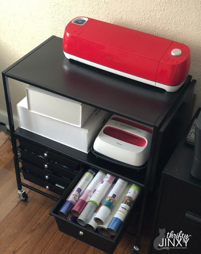 Best Cricut Storage Options Thrifty Jinxy