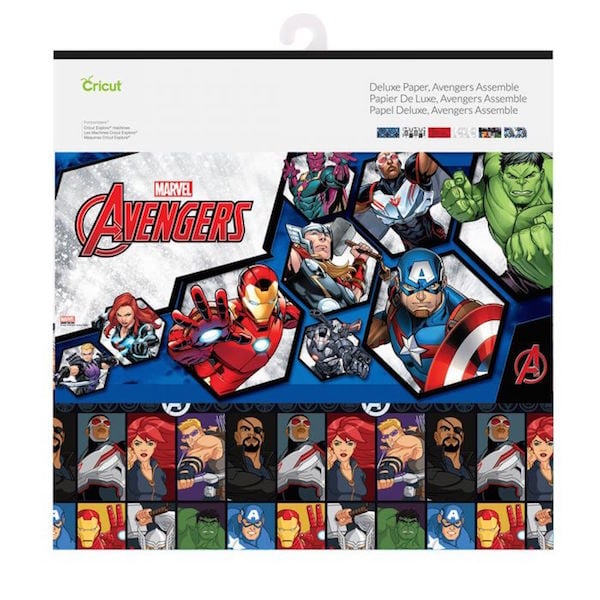 Cricut Deluxe Paper, Marvel Avengers Assemble