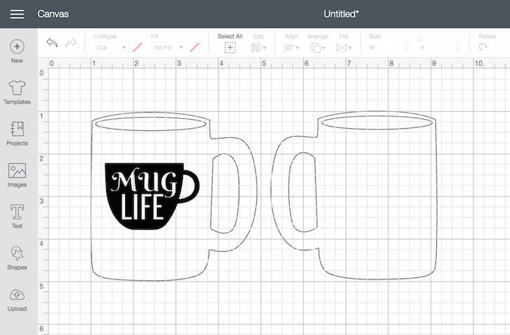 Cricut Mug Life Design Space