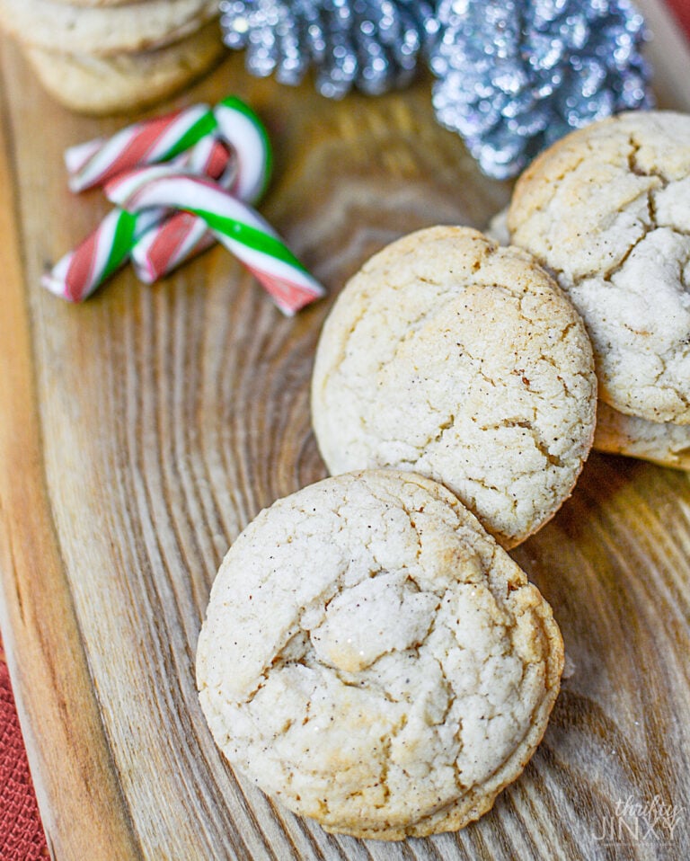 Easy Cake Mix Eggnog Cookies Recipe - Thrifty Jinxy