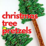 christmas tree pretzels