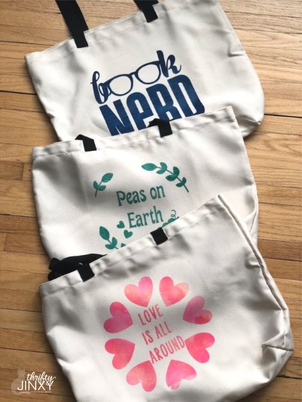 Cricut Infusible Ink Tote Bags - Over The Big Moon