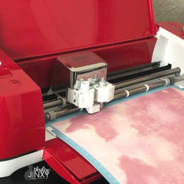 Cutting Cricut Infusible Ink Transfer Sheet in Explore Air 2