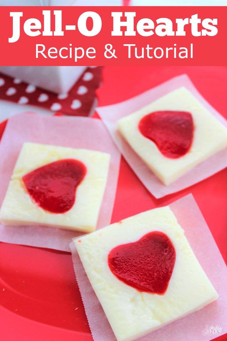 Easy Jell-O Hearts Recipe for Valentine's Day