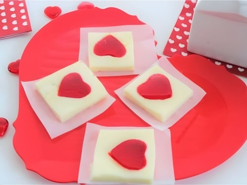 Jell-O Valetine Hearts - 365 Days of Baking and More