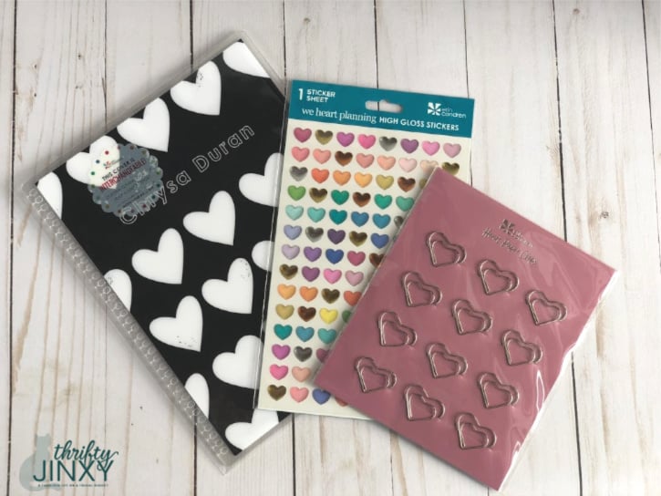 Erin Condren Heart Accessories