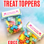 Free Printable LEGO Valentine Treat Topper-2