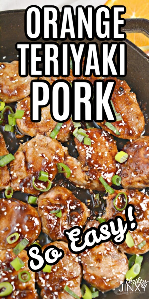 Orange Teriyaki Pork Medallions - A Delicious Dinner in 15 Minutes ...