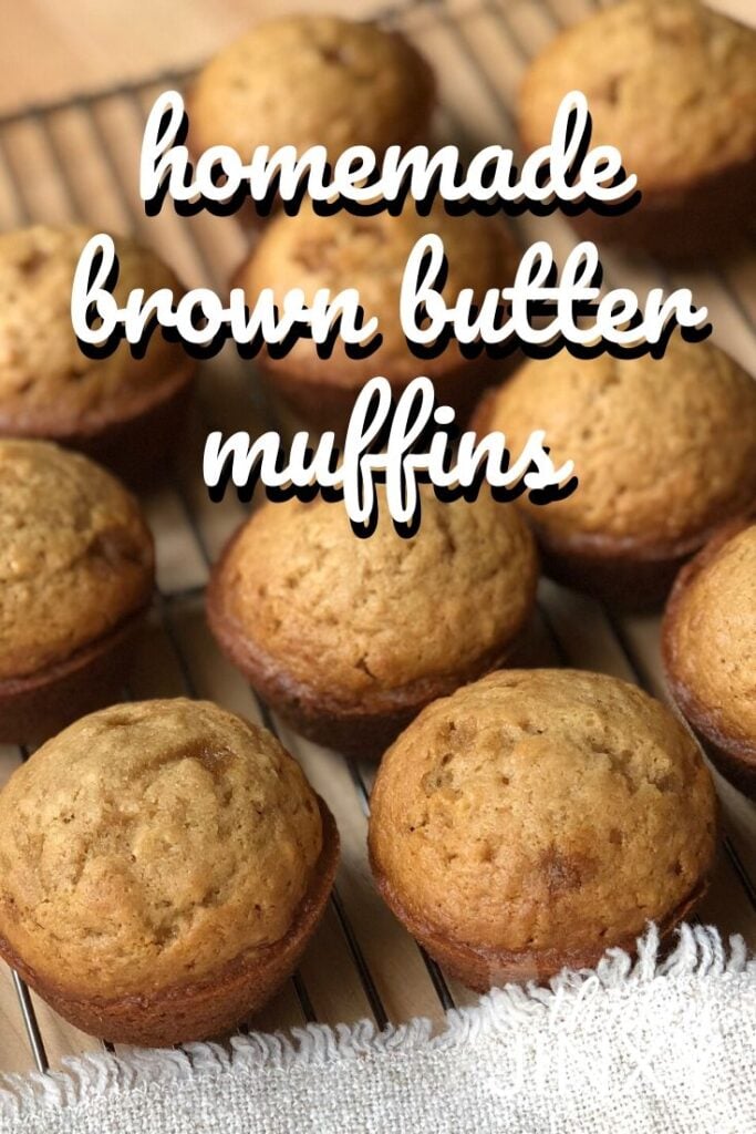 brown butter muffins 