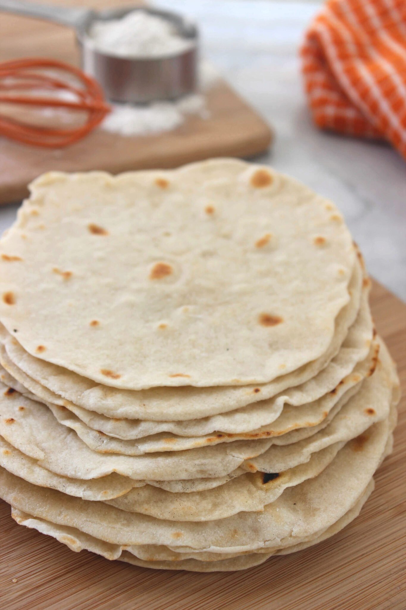 Easy Homemade Flour Tortillas Recipe - Thrifty Jinxy