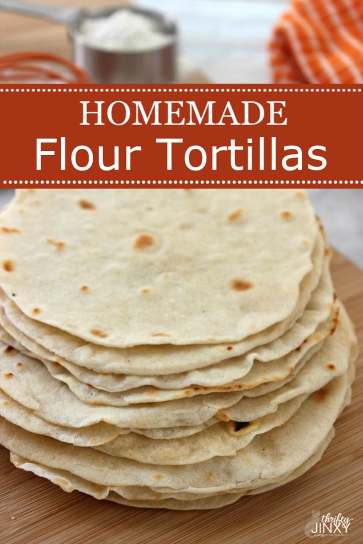 Easy Homemade Flour Tortillas Recipe