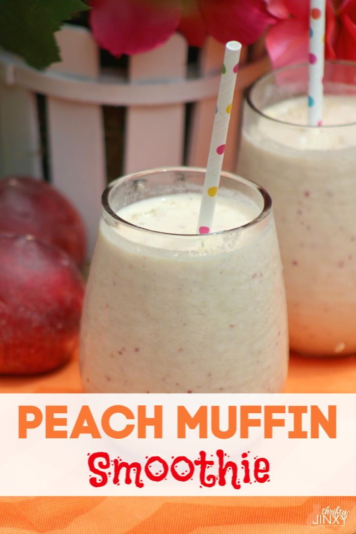 Peach Muffin Smoothie Recipe