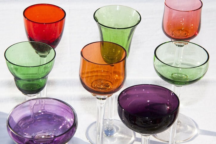 vintage glassware