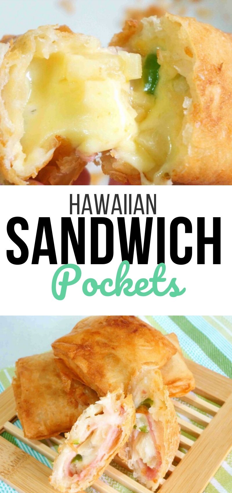 Hawaiian Sandwich Pockets Recipe Thrifty Jinxy