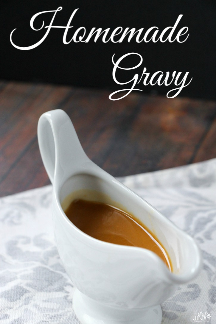 Homemade Gravy Recipe