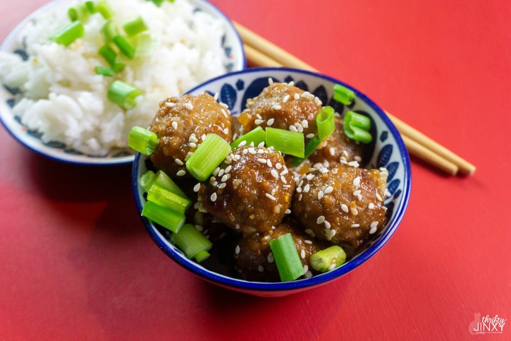 Instant Pot Orange Asian Beef Meatballs Recipe