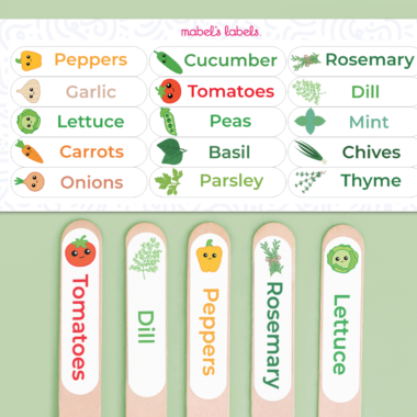 Kids Plant and Garden Markers